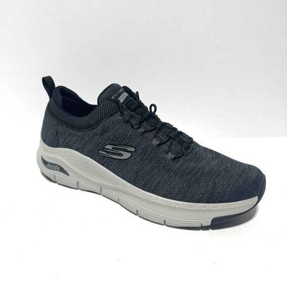 Skechers Mens Arch Fit Wave Port Sneakers Size 10.5 M